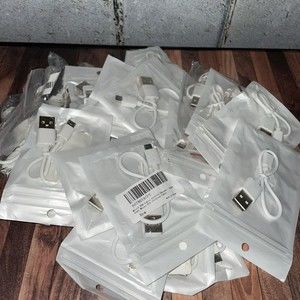 27 USB to Micro USB cables Lot Short Size  10 inches long